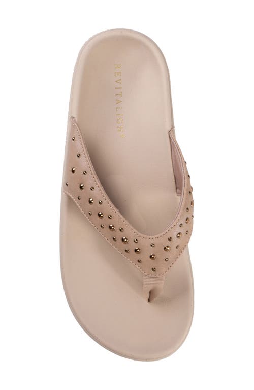 Revitalign Yumi Fresca Flip Flop In Sand