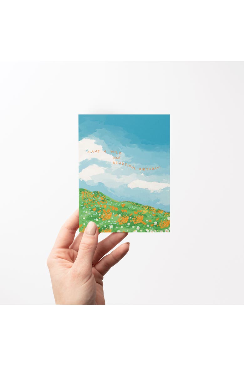 Birthday Greeting Card Pack (3ct) "Wild and Beautiful Birthday", Alternate, color, Multi-Pack