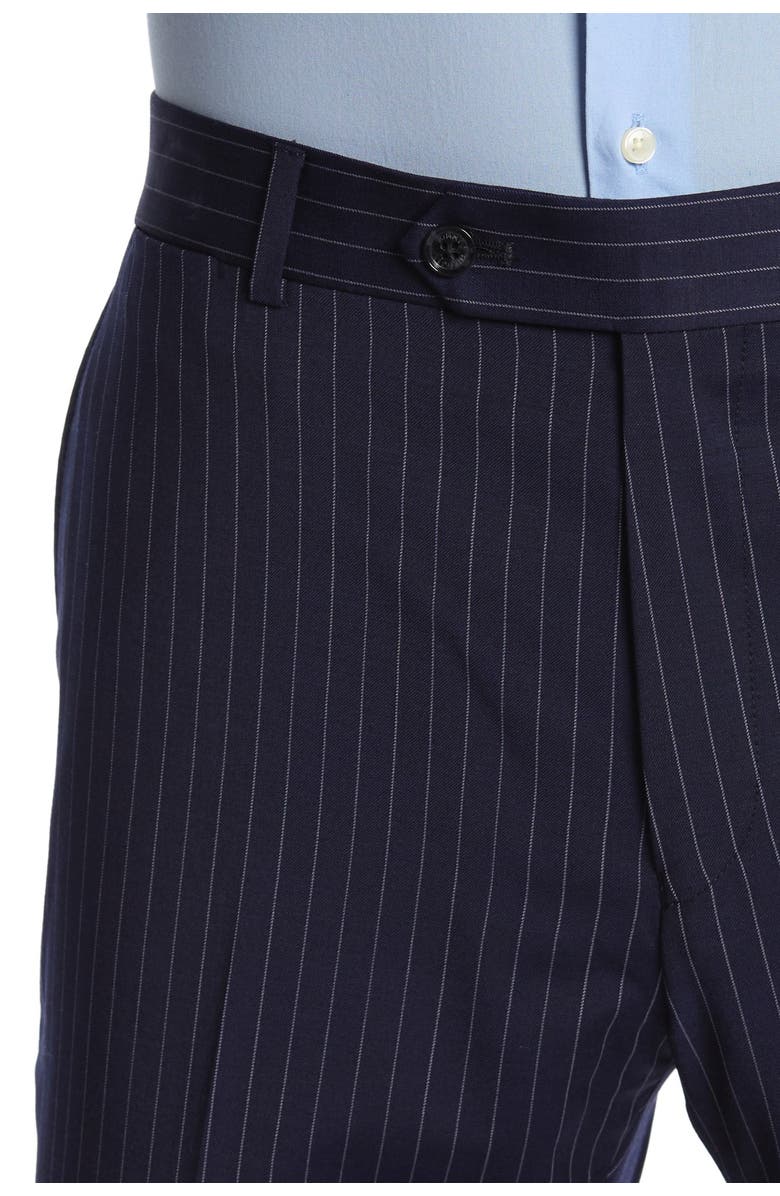 Tommy Hilfiger Slim Fit Pinstripe Wool Blend Suit Seperate Pants, Alternate, color,