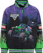 Monster Jam Zip-Up Bomber Jacket