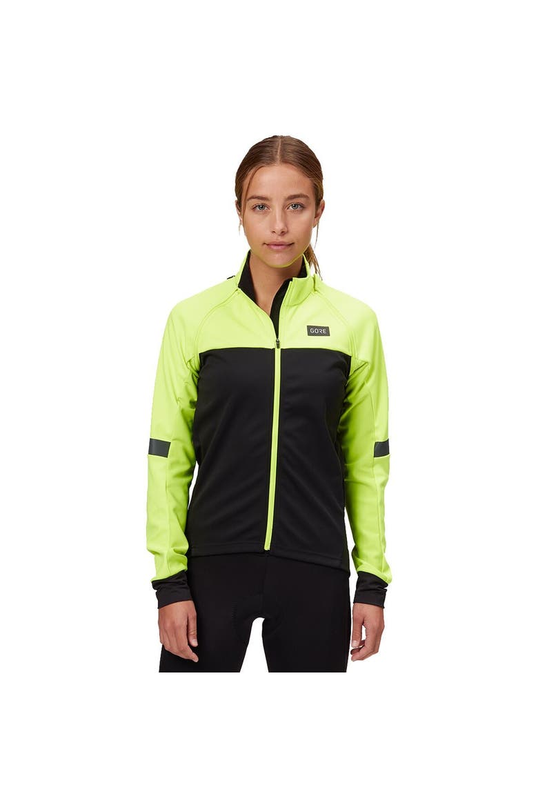 Phantom Cycling Jacket - Women's, Main, color, Black/Neon Yellow