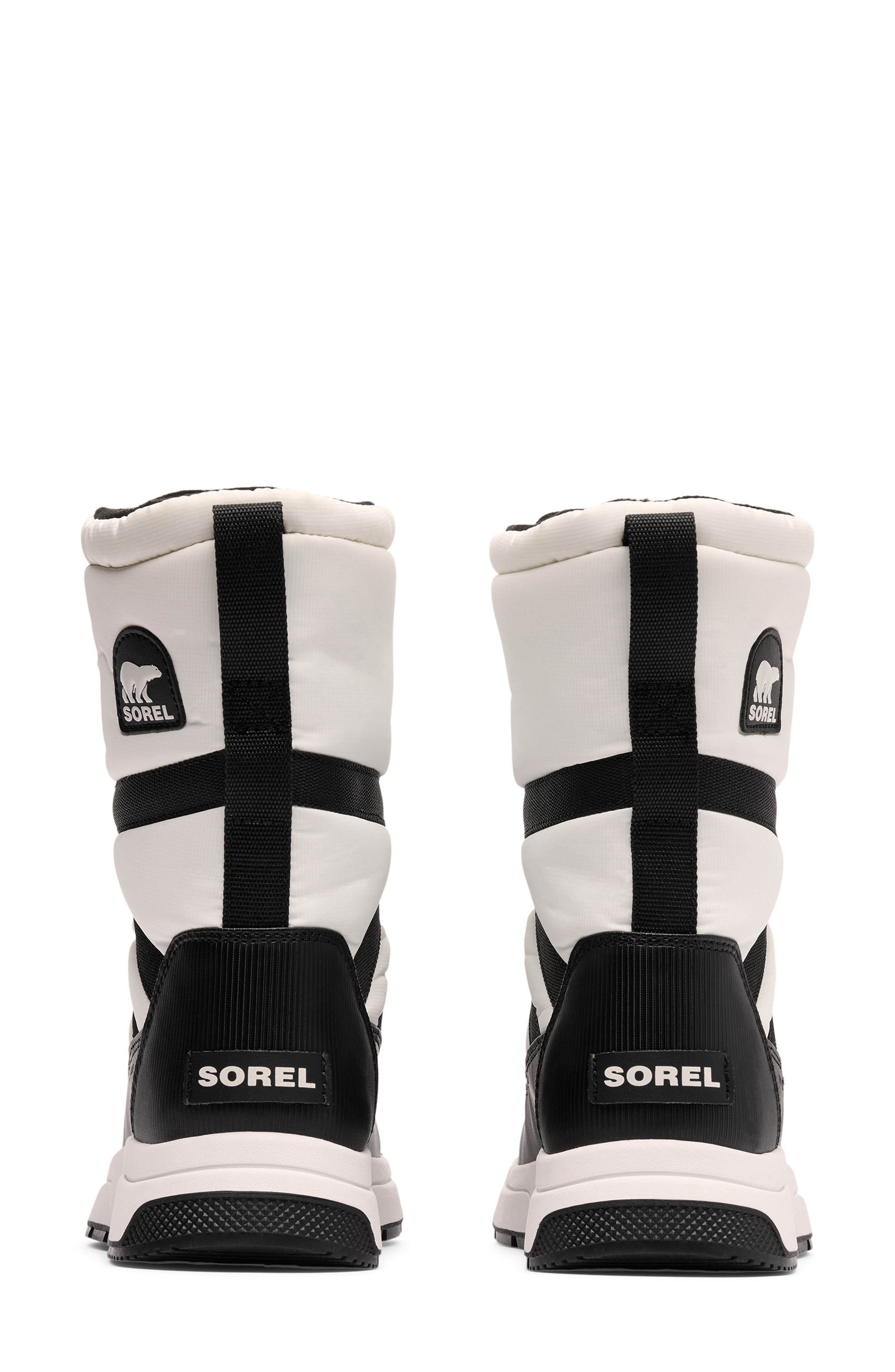 SOREL Whitney III Waterproof Tall Boot, Alternate, color, Sea Salt/ Black