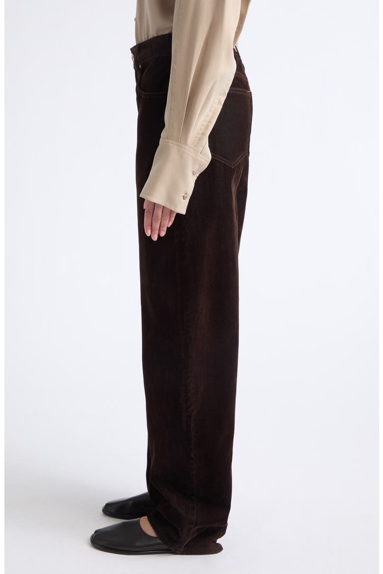 Rider Wide Leg Jeans, Alternate, color, TOBACCO
