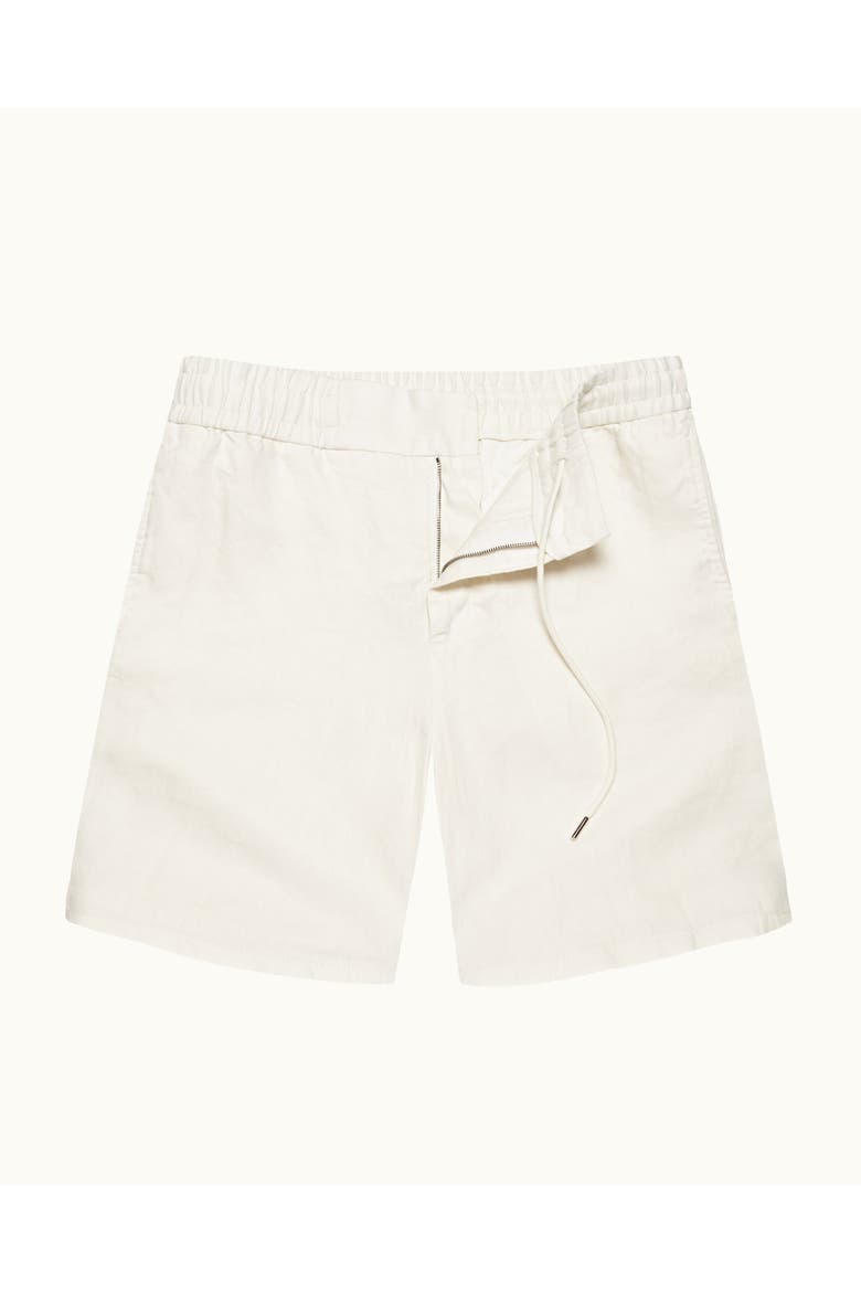 Cornell Linen Easy Tailored Fit Washed Linen Shorts, Alternate, color, SANDBAR