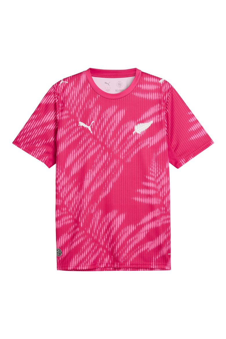 x NZ x Salehe Bembury Jersey, Alternate, color, PUMA PINK/ PUMA WHITE