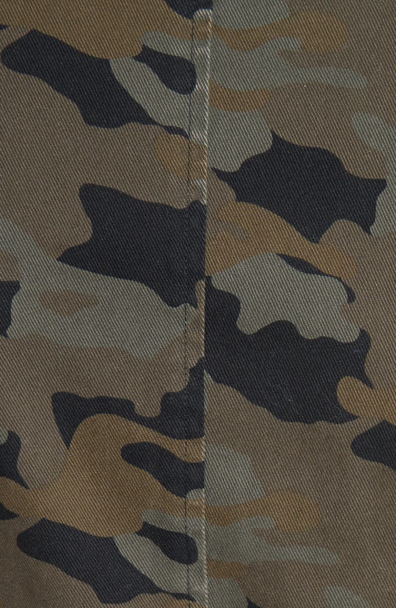 L'AGENCE Camo Print Military Jacket, Alternate, color, 