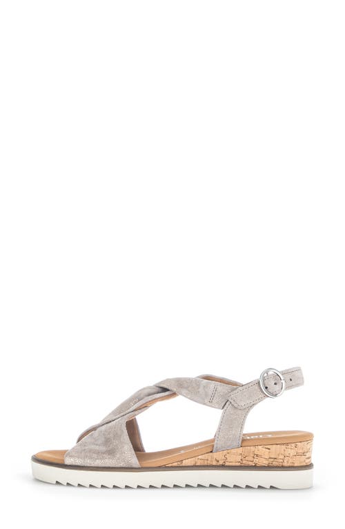 Gabor 42.751 Wedge Sandal In Muschel