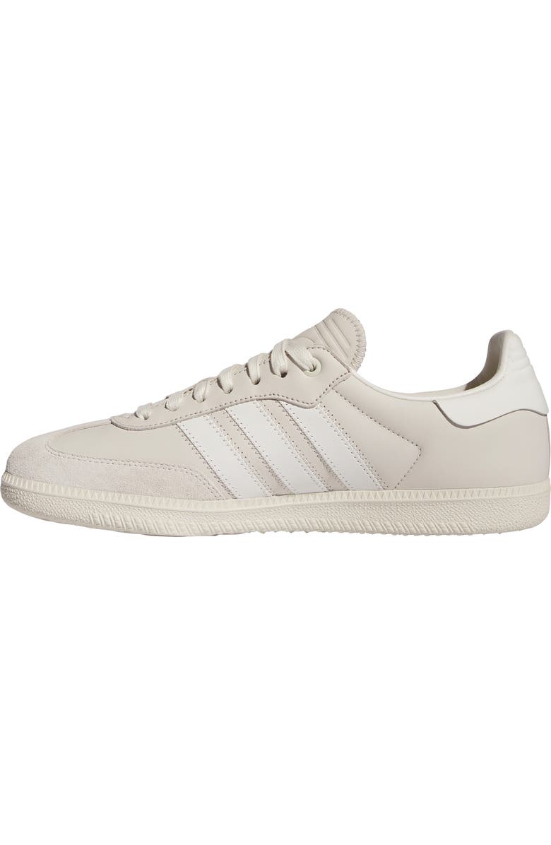 adidas Humanrace Samba Low Top Sneaker, Alternate, color, Cloud White/ Aluminum