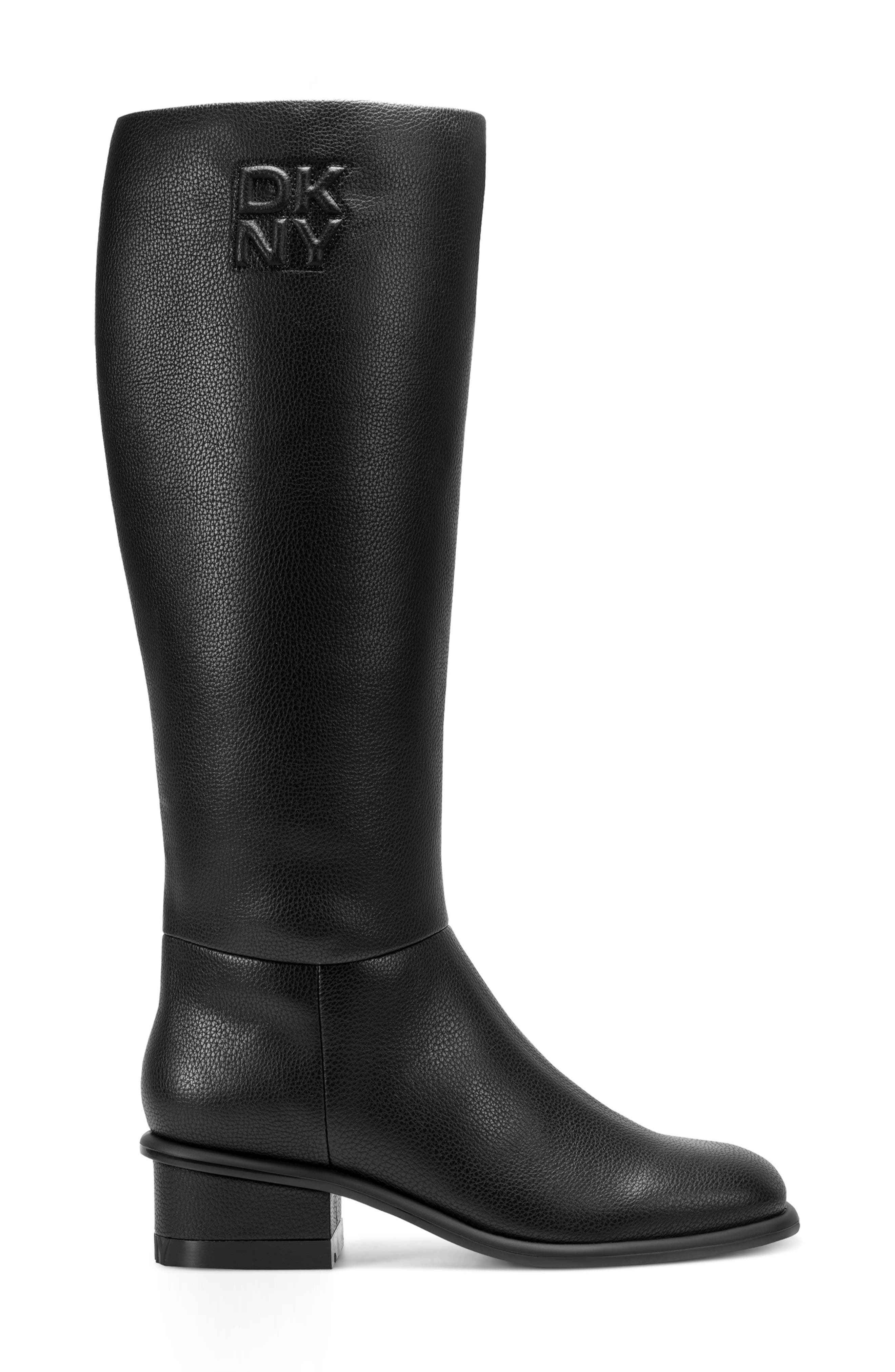 DKNY Manda Tubo Boot, Alternate, color, Black