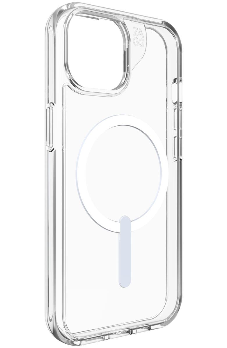 ZAGG Crystal Palace Snap Case for Apple iPhone 15 / iPhone 14 / iPhone 13, Alternate, color, Clear