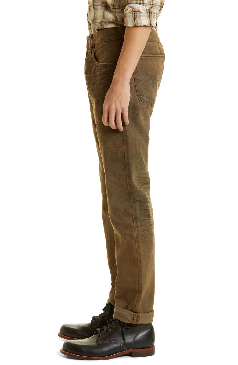 Double RL Slim Fit Jeans, Alternate, color, 