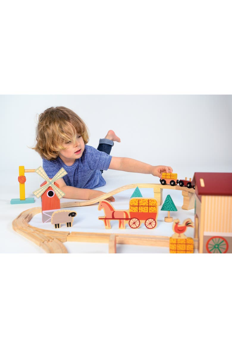 Farmyard Train Set, Alternate, color, Multi-color