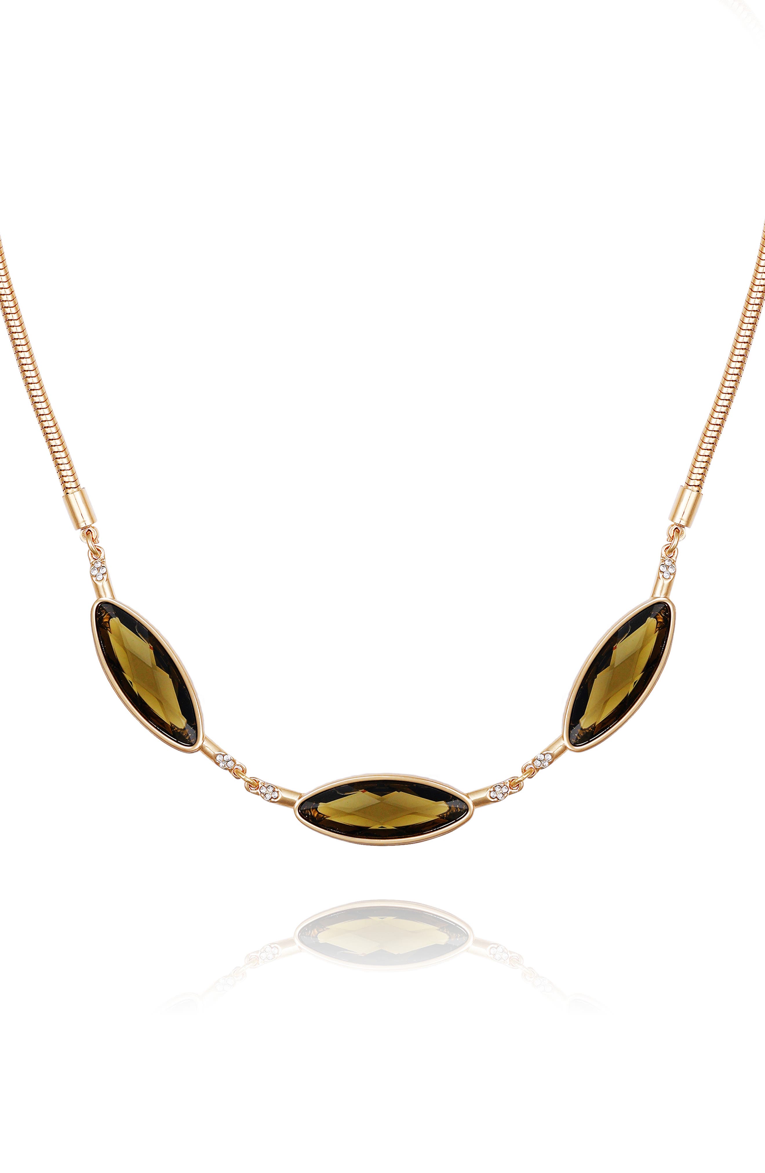 Vince Camuto Oval Necklace