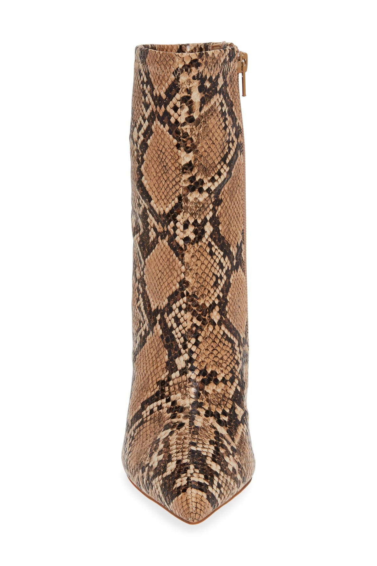 Siren Pointed Toe Bootie, Alternate, color, BEIGE SNAKE PRINT