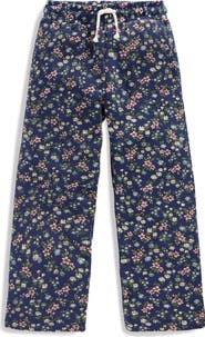 Mini Boden Kids' Patterned Wide Leg Pants