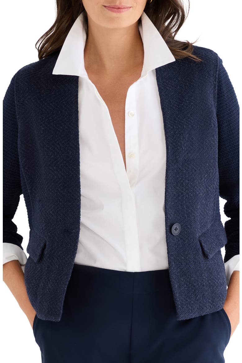 Mixed Media Jacket (Women) | Nordstrom