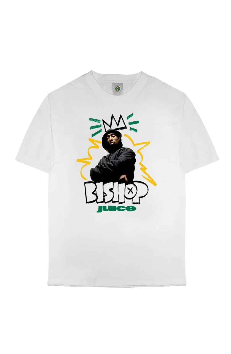 Cross Colours Juice Bishop T-Shirt, Main, color, White