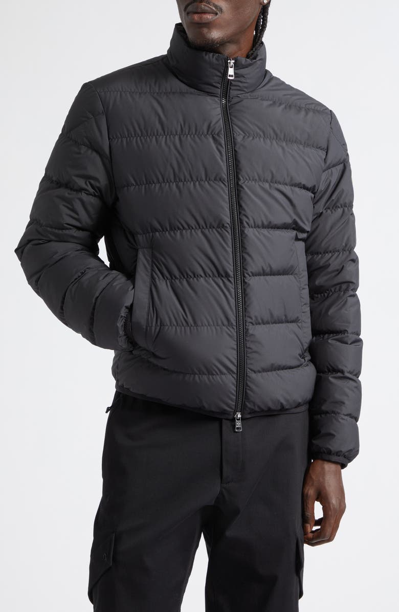 Moncler Baudinet Down Puffer Jacket, Main, color, Black