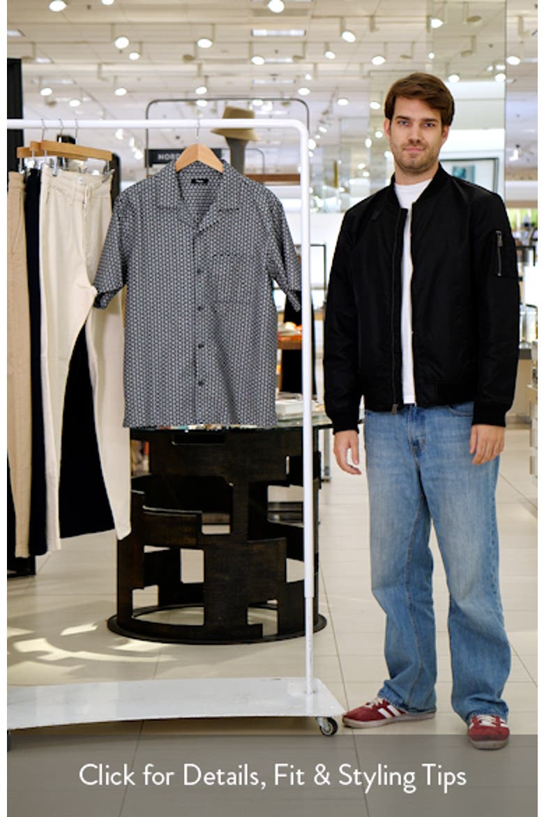 Noll Gemometric Cotton Camp Shirt video