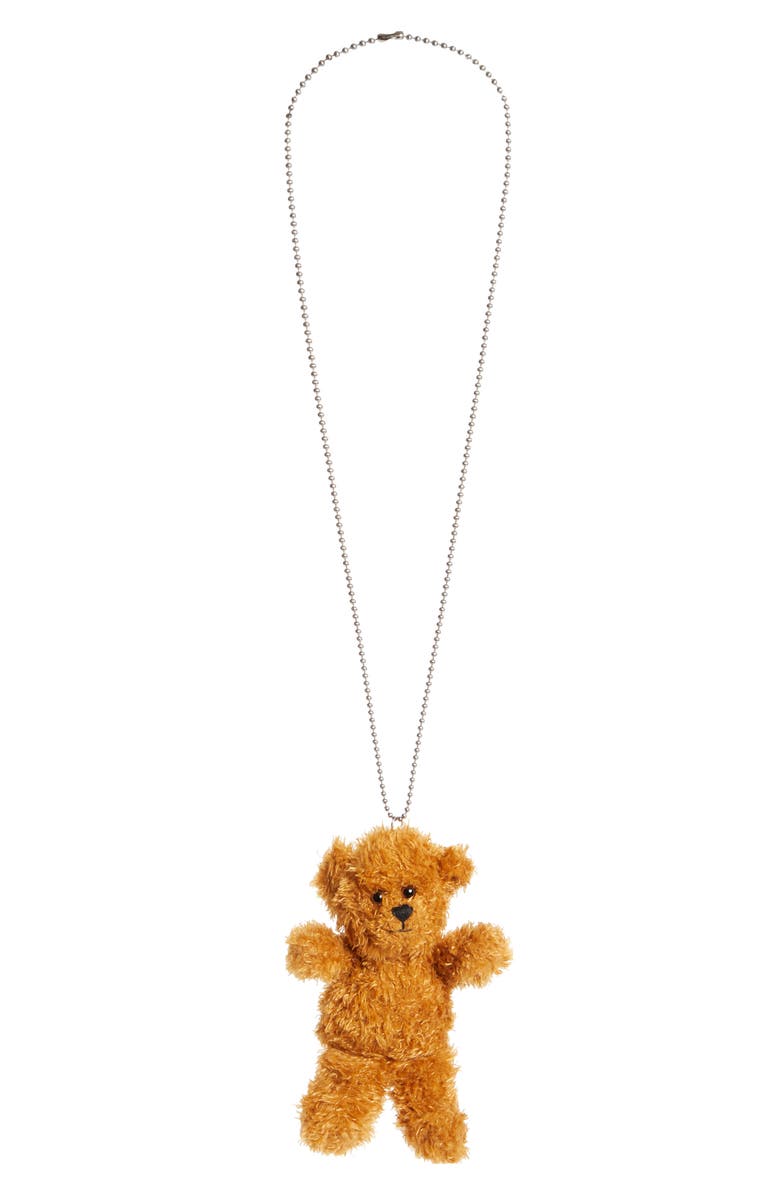 Vaquera Teddy Bear Necklace, Main, color,