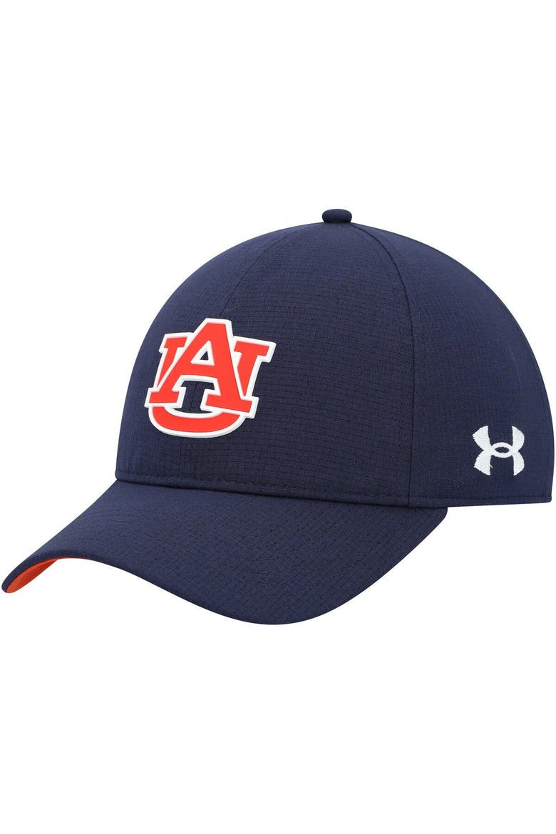 Women's Under Armour Navy Auburn Tigers Sideline Airvent Performance Adjustable Hat, Main, color, Navy