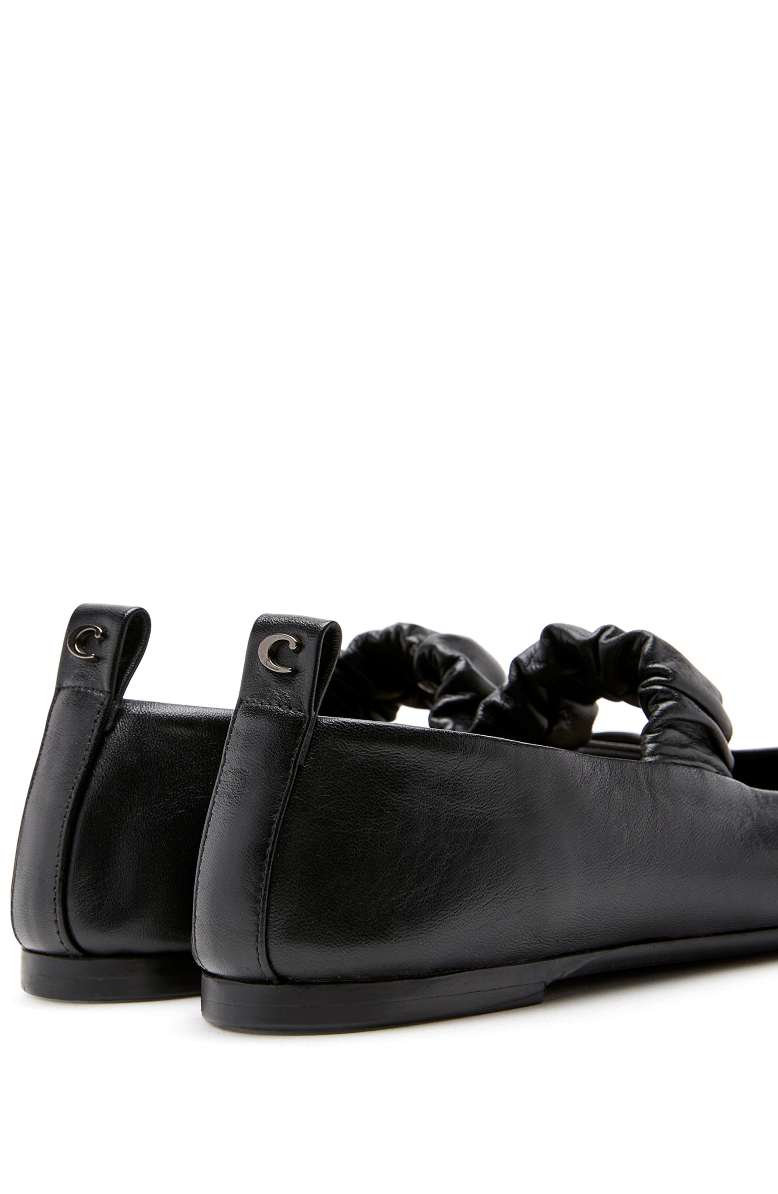 La Canadienne Gracie City Dry<sup>™</sup> Waterproof Mary Jane Flat, Alternate, color, Black Leather
