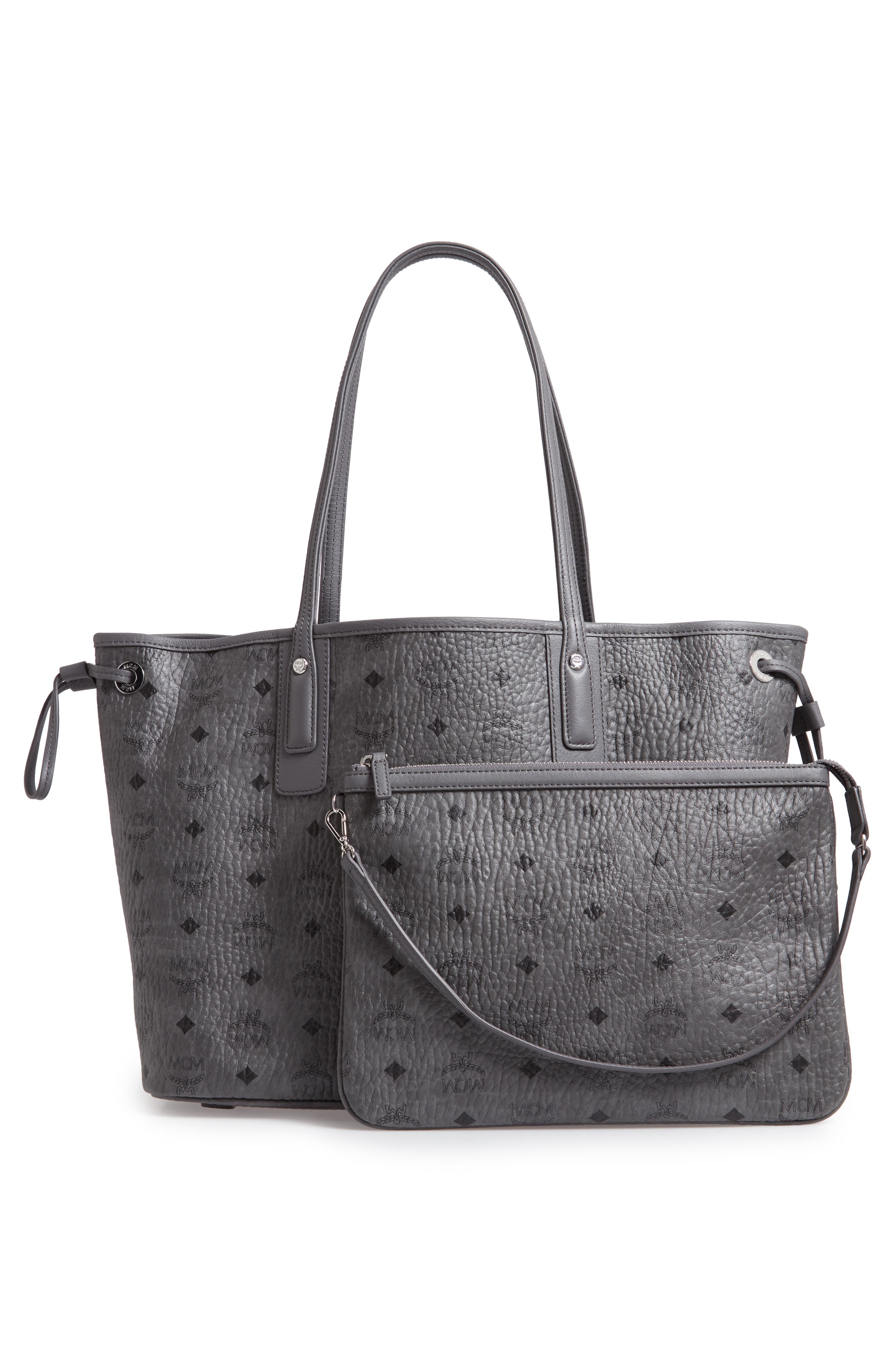 MCM Medium Liz Reversible Shopper, Alternate, color, 