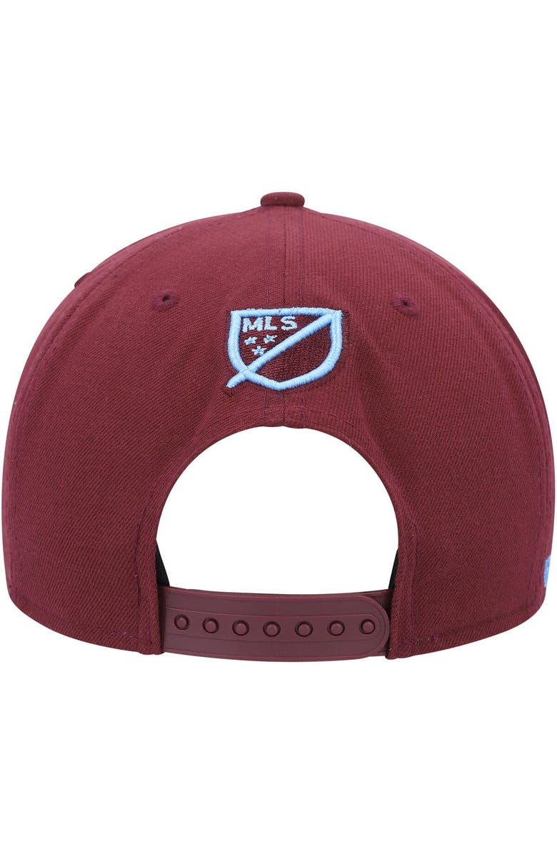 New Era Men's New Era Burgundy Colorado Rapids Kick Off 9FIFTY Snapback Hat, Alternate, color,