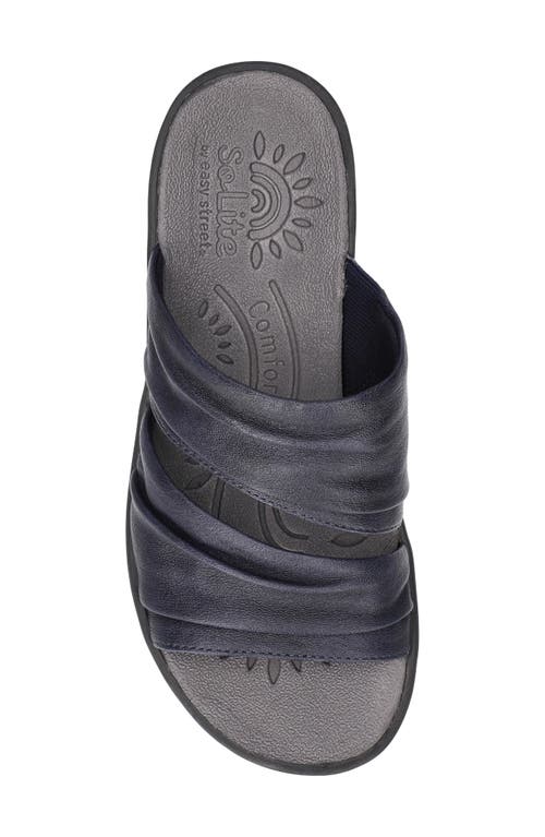 EASY STREET EASY STREET SEEKER RUCHED SANDAL