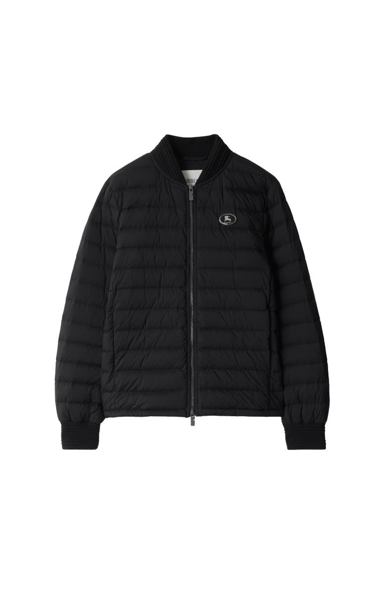 Burberry Nylon Puffer Jacket, Alternate, color, Black