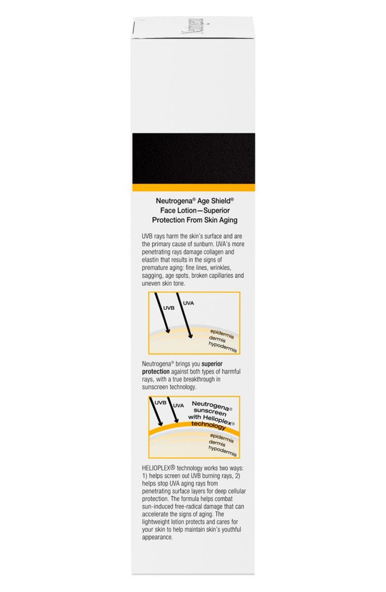 NEUTROGENA Age Shield Anti-Oxidant Face Lotion Sunscreen Broad Spectrum SPF 70, Alternate, color,