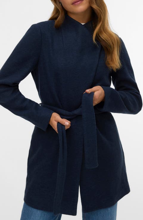 Nora Brushed Sweater Coat