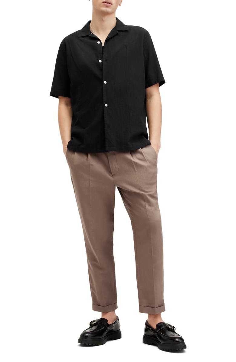 AllSaints Valley Camp Shirt, Alternate, color, 