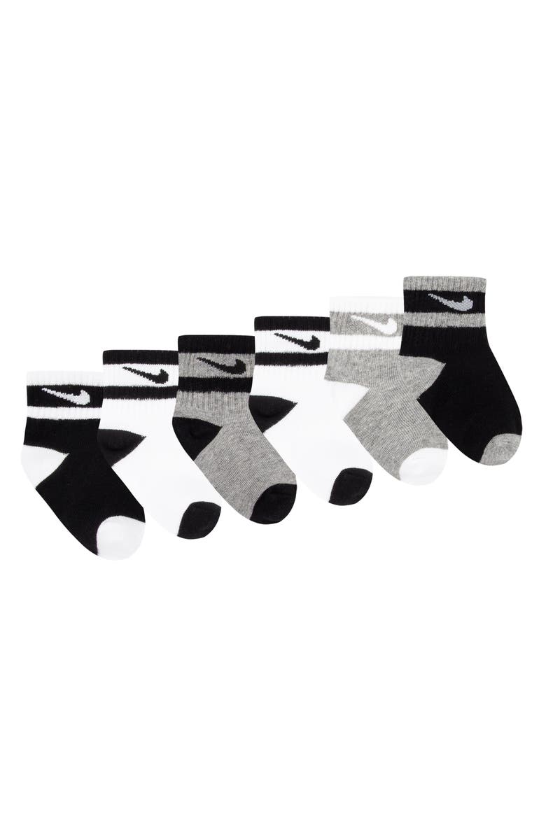 Nike 6-Pack Swoosh Ankle Socks, Alternate, color, 
