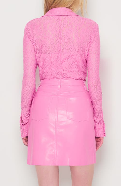 As By Df Dixie Strtch Lace Ls Blouse