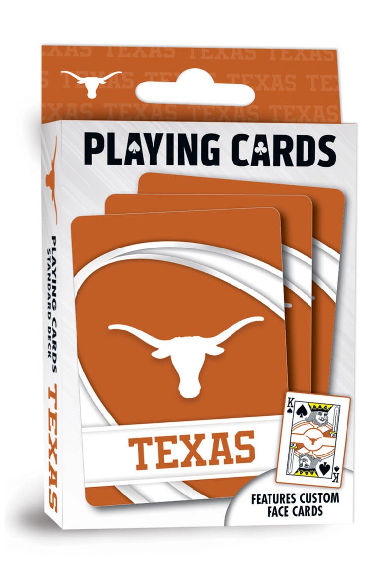 Texas Longhorns Playing Cards, Main, color, Multicolor