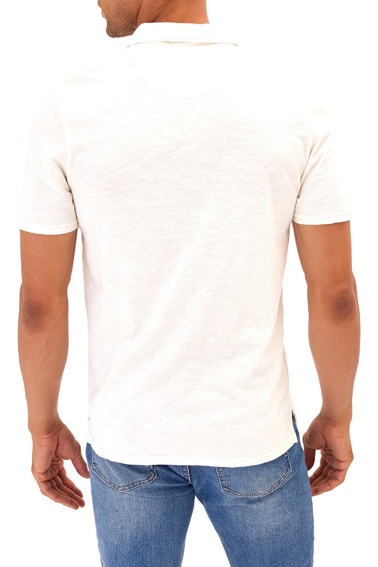 Slub Jersey Polo, Alternate, color, ECRU