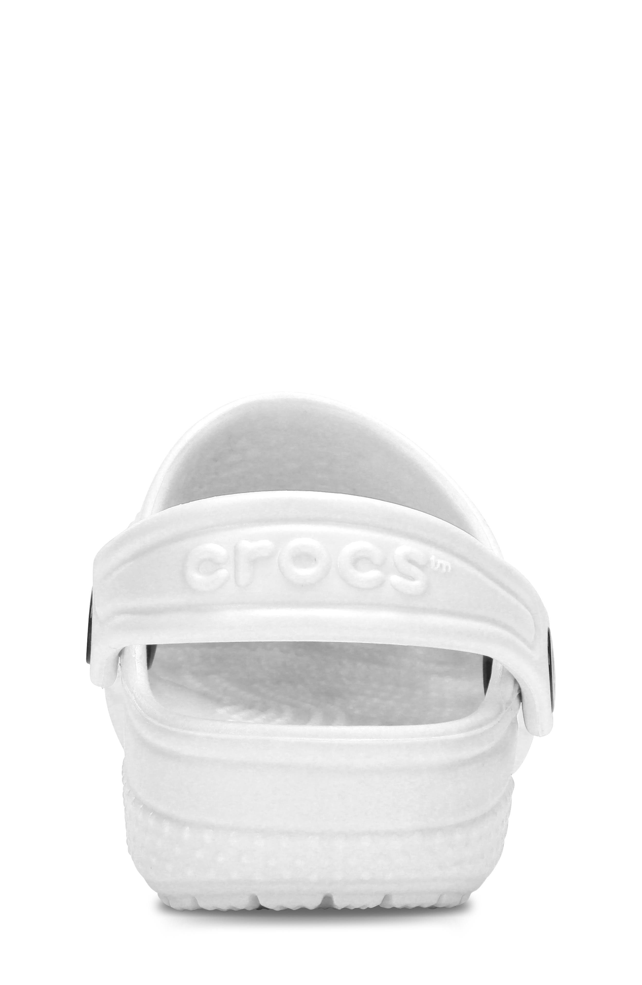 Littles Clog, Alternate, color, WHITE