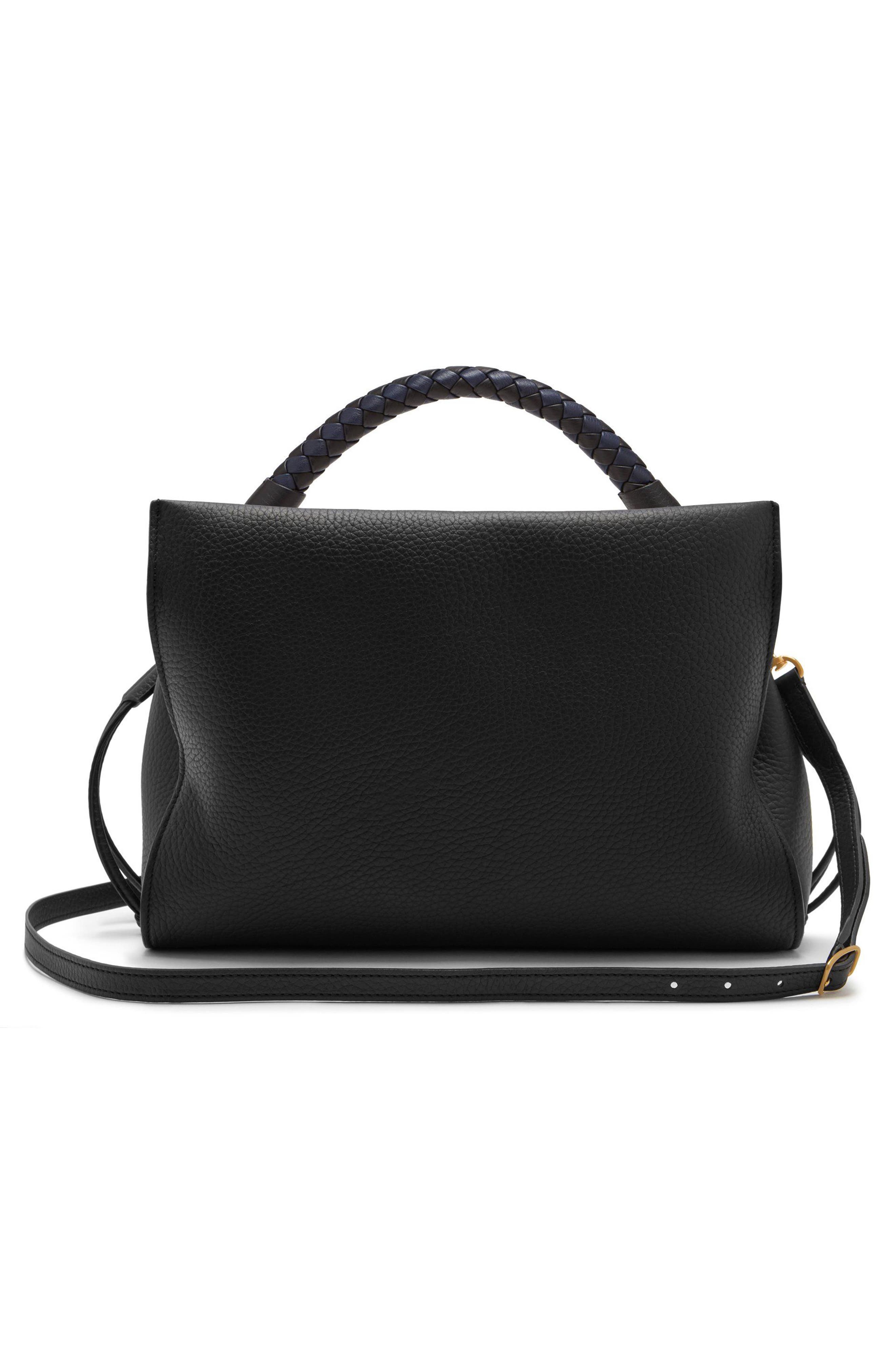 Mulberry Iris Leather Top Handle Bag, Alternate, color, 