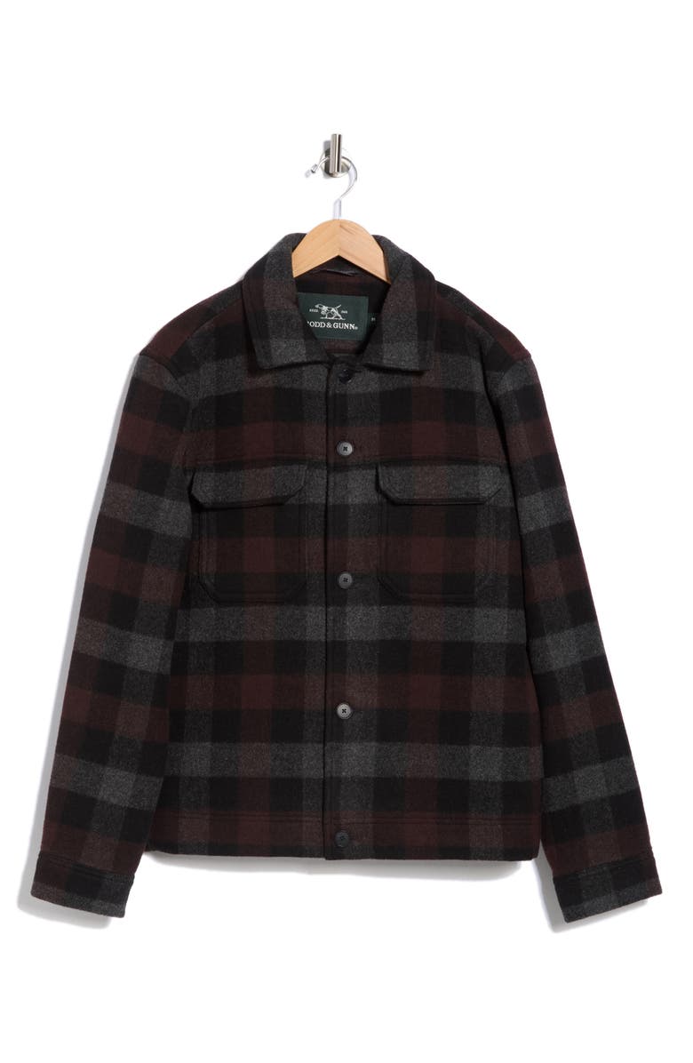 Rodd & Gunn Camden Flannel Button-Up Shirt, Alternate, color, Coal