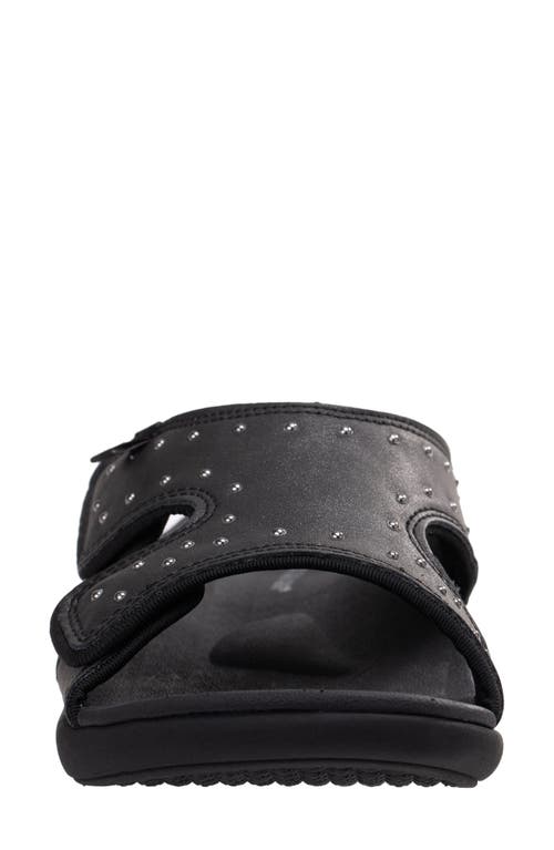 Revitalign Kholo Fresca Slide Sandal In Black