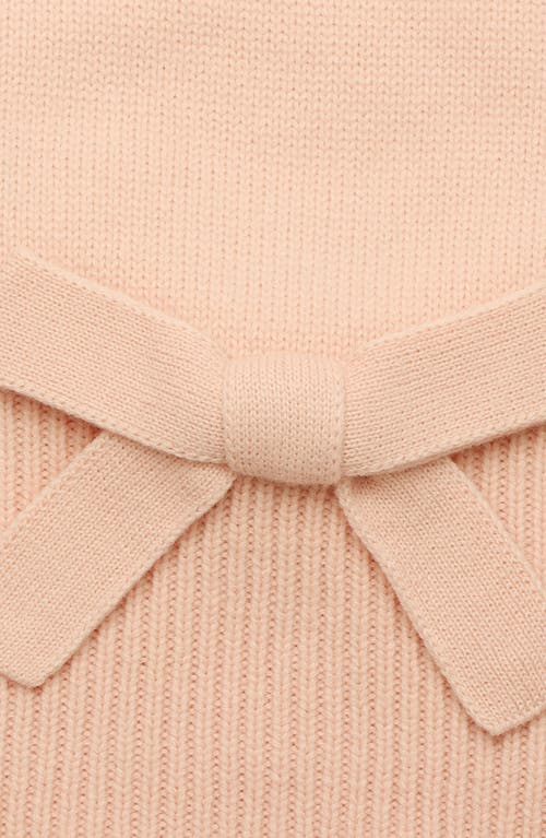Kate Spade New York Bow Trim Scarf In Pink