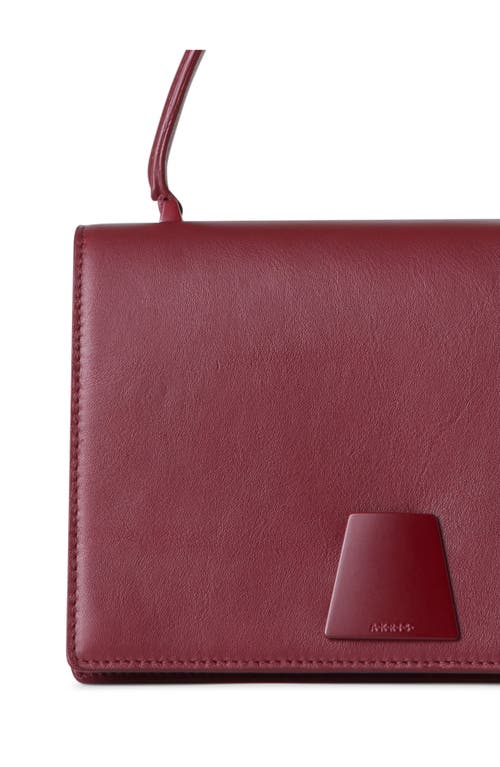 Akris Alice Small Leather Top-handle Bag