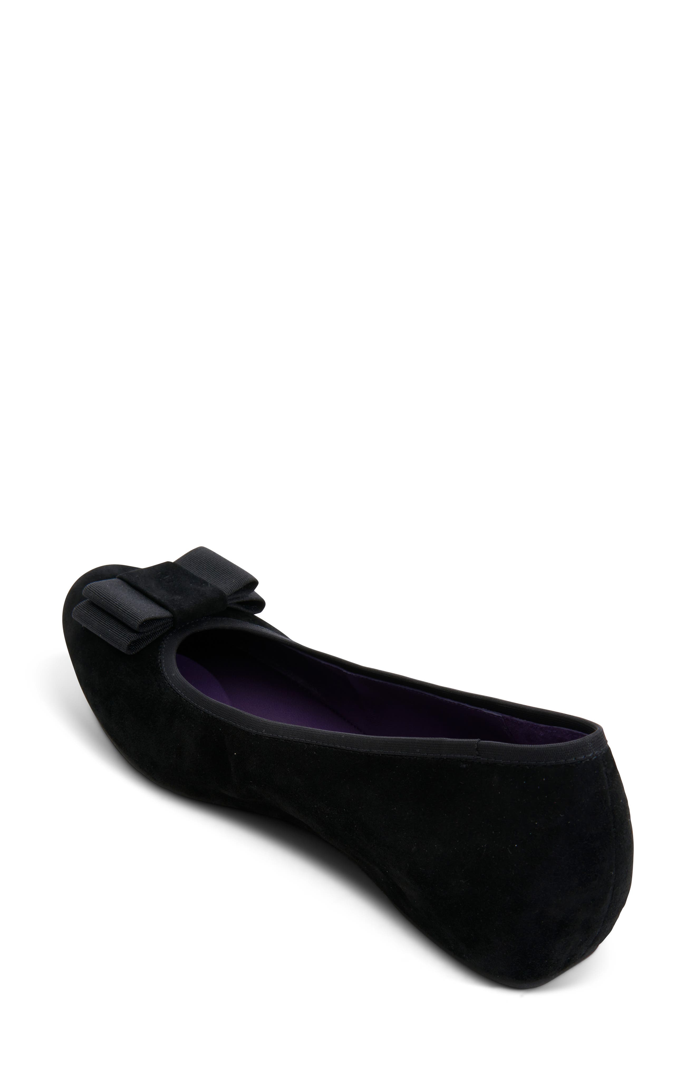 VANELi Polly Bow Flat, Alternate, color, Black