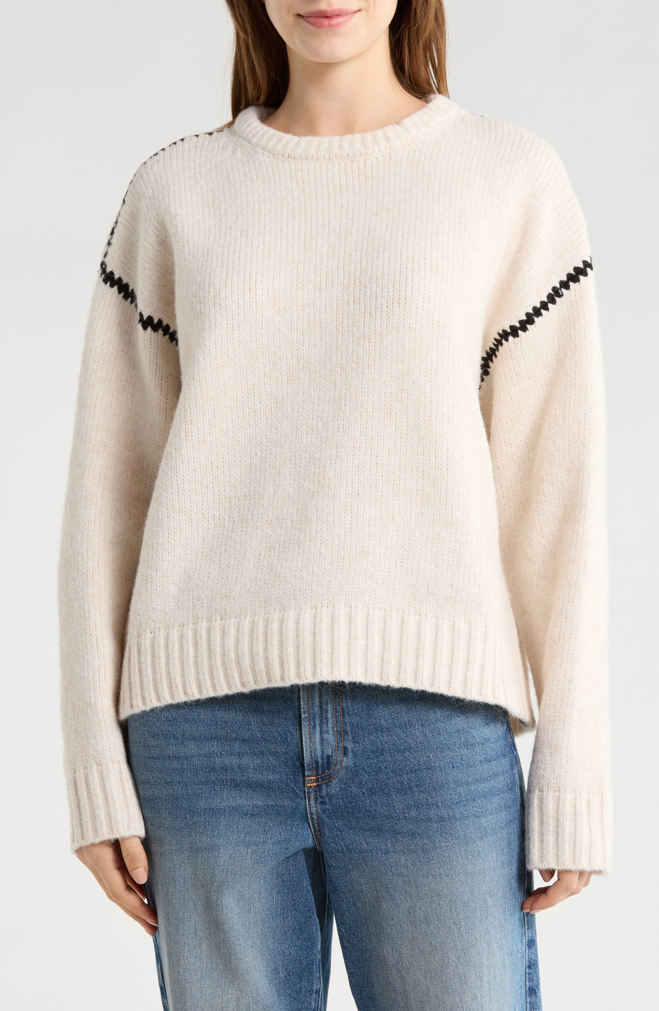Elodie Stitched Sweater
