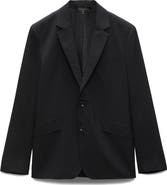 rag & bone Butler Tropical Virgin Wool Blend Blazer