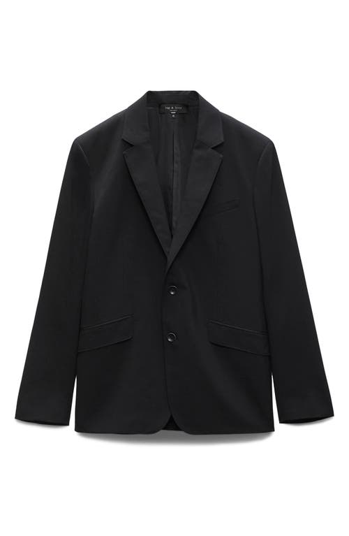 Rag & Bone Men's Butler Tonal Pinstripe Blazer In Black
