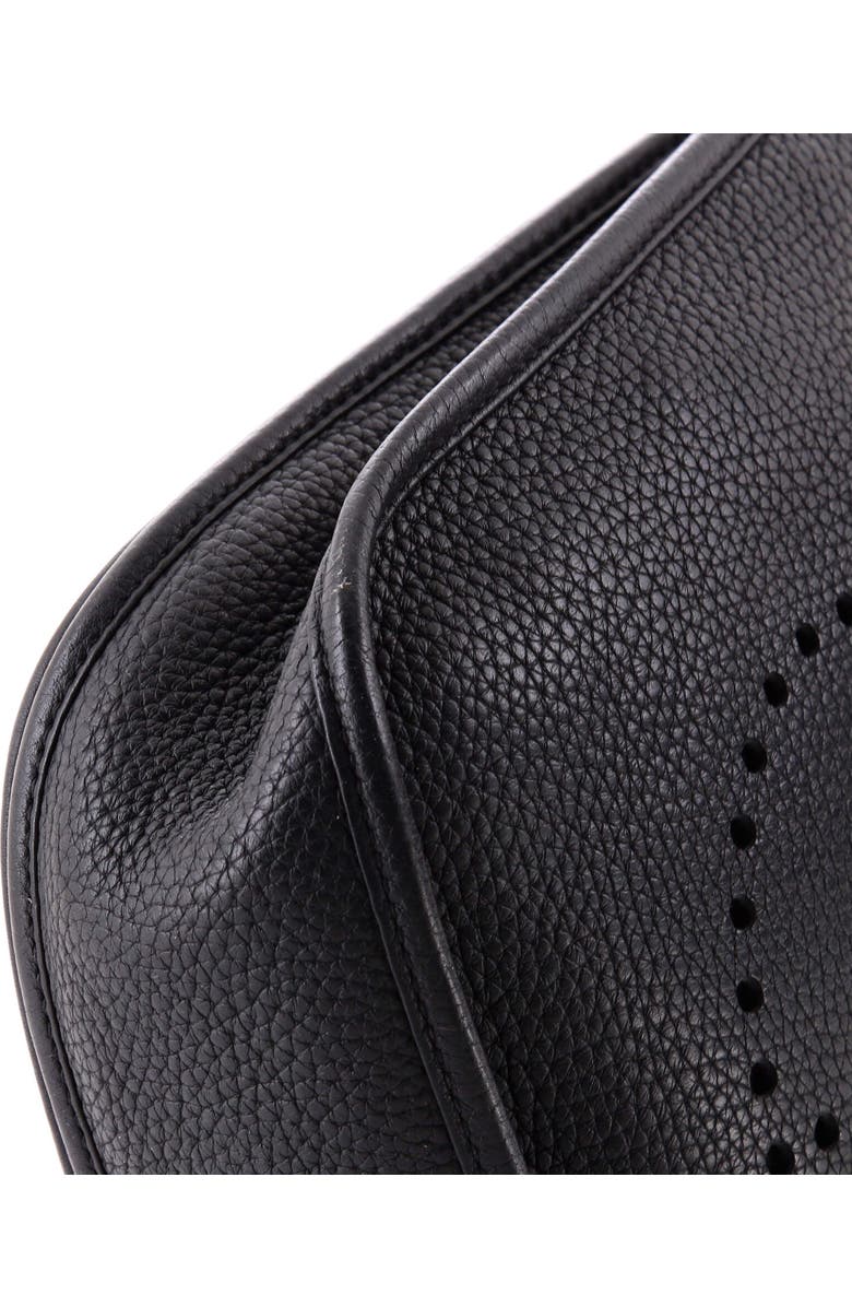 Pre-Owned Hermes Evelyne Bag Gen III Clemence PM, Alternate, color, Noir