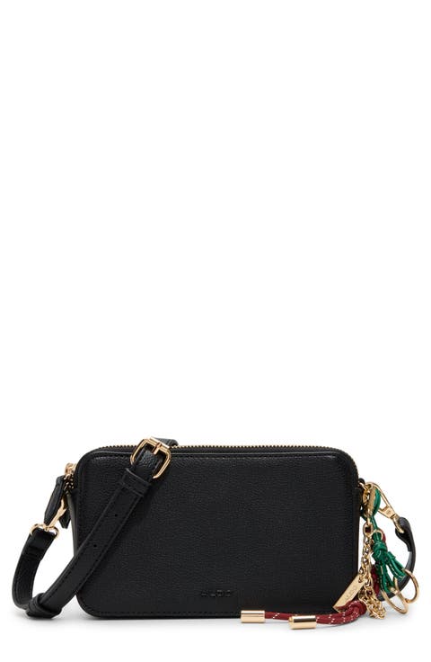 Ddemii Faux Leather Crossbody Bag