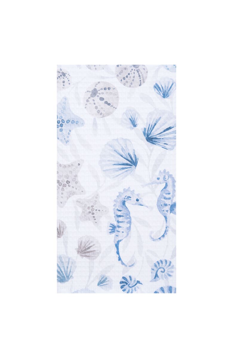 C&F Home 27" x 18" Under the Sea Kitchen and Bathroom Graphic Print Hand Towel, Main, color, Blue